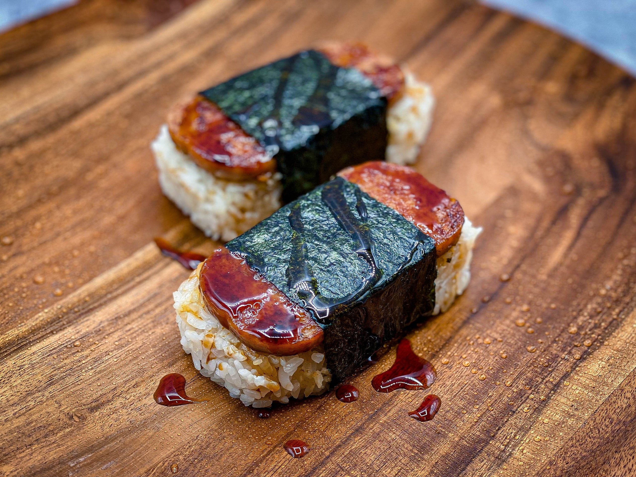 2 Spam Musubi ALOHA PLATES